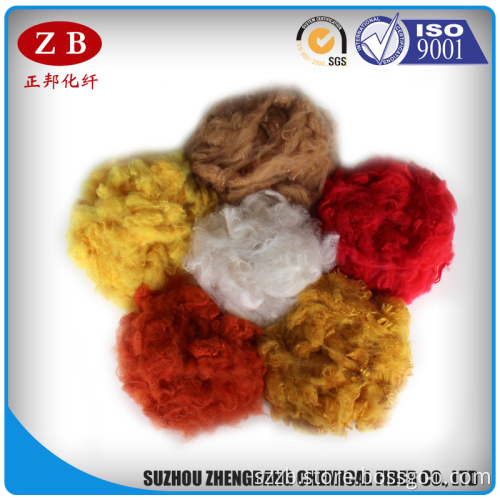 0.9D-70D black/white/colored recycled polyester staple fiber/psf